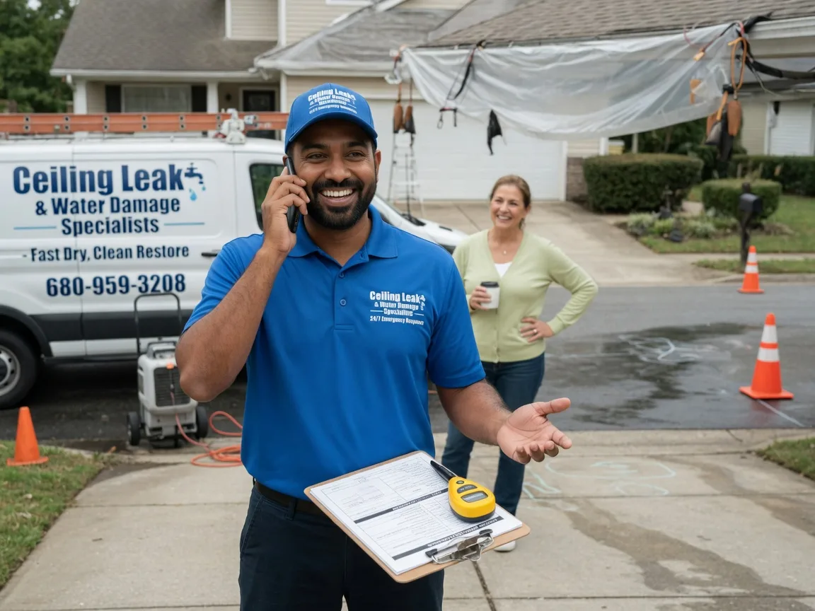 Ceiling Leak Cleanup Tawas City, MI FAQs